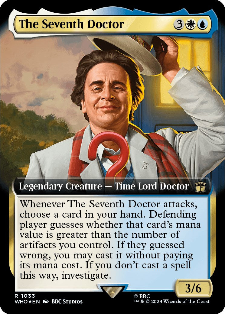 The Seventh Doctor (Extended Art) (Surge Foil) [Doctor Who] | Exor Games Bridgewater