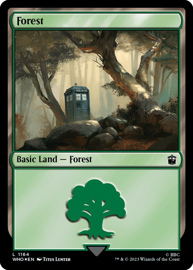 Forest (1164) (Surge Foil) [Doctor Who] | Exor Games Bridgewater