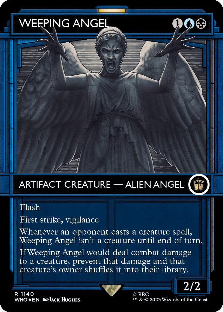 Weeping Angel (Showcase) (Surge Foil) [Doctor Who] | Exor Games Bridgewater