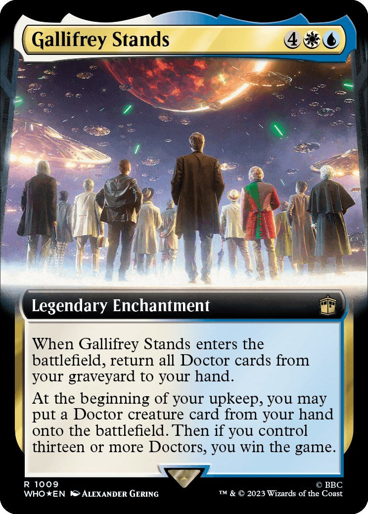 Gallifrey Stands (Extended Art) (Surge Foil) [Doctor Who] | Exor Games Bridgewater