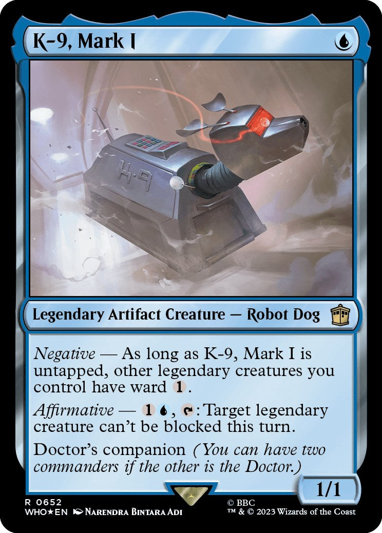 K-9, Mark I (Surge Foil) [Doctor Who] | Exor Games Bridgewater