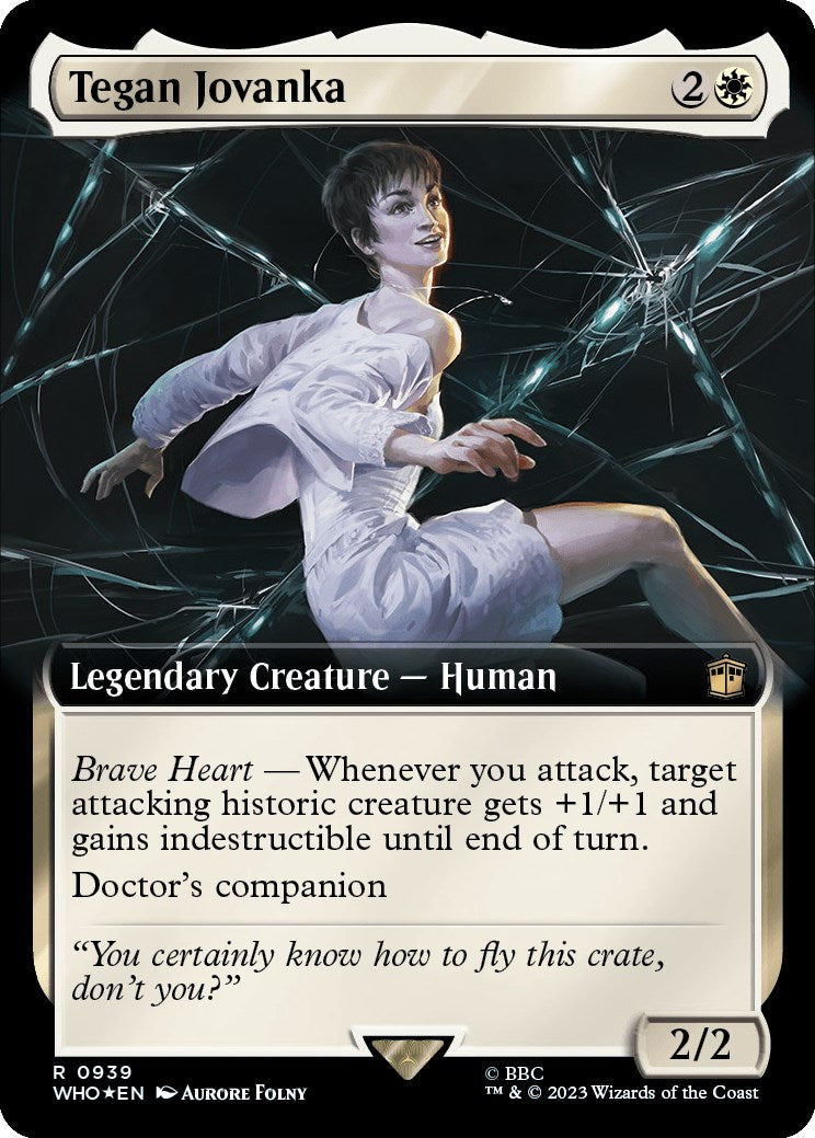 Tegan Jovanka (Extended Art) (Surge Foil) [Doctor Who] | Exor Games Bridgewater