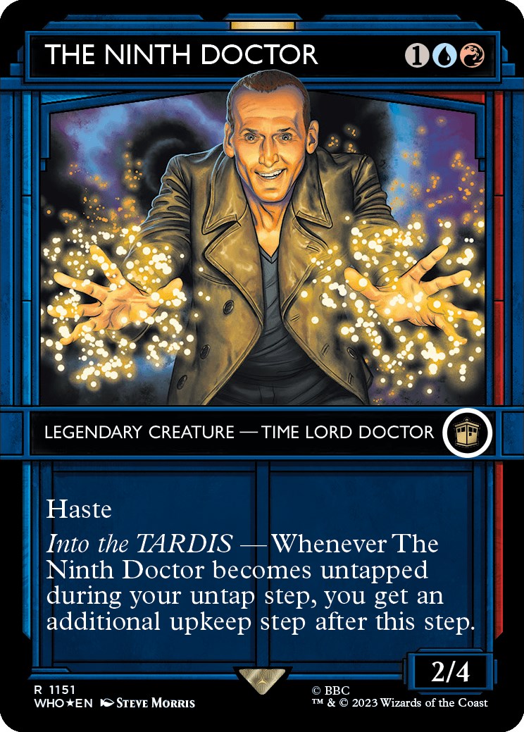 The Ninth Doctor (Showcase) (Surge Foil) [Doctor Who] | Exor Games Bridgewater