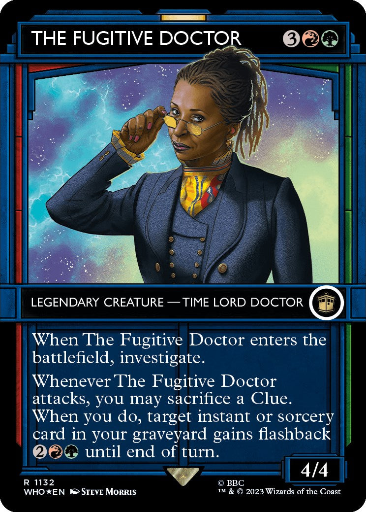 The Fugitive Doctor (Showcase) (Surge Foil) [Doctor Who] | Exor Games Bridgewater