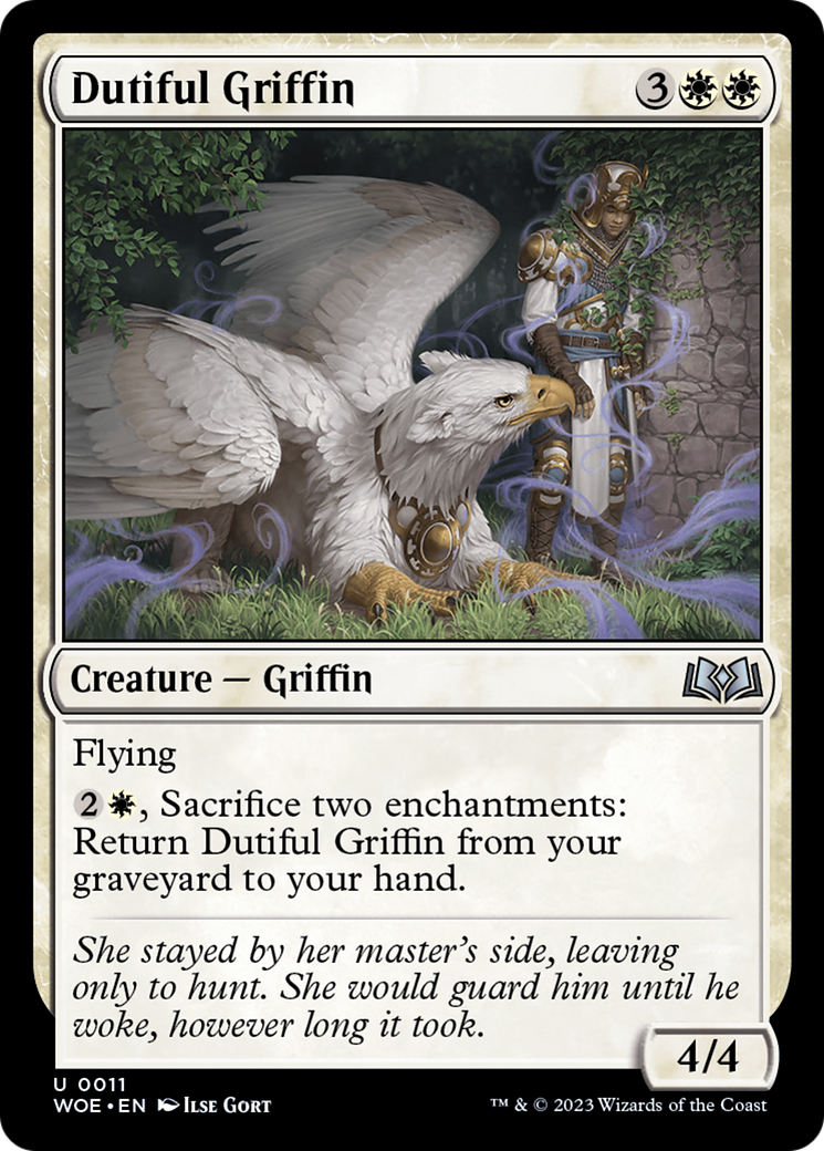 Dutiful Griffin [Wilds of Eldraine] | Exor Games Bridgewater