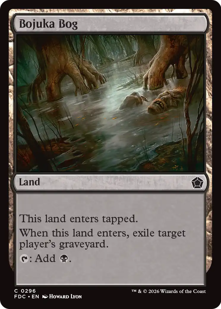 Bojuka Bog [Foundations Commander] | Exor Games Bridgewater