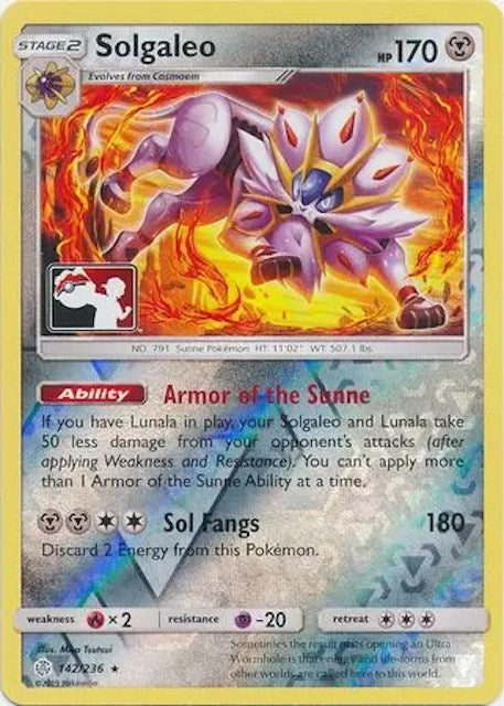 Solgaleo (142/236) [League & Championship Cards] | Exor Games Bridgewater