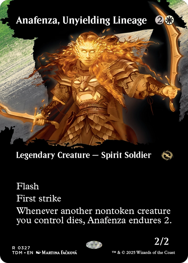 Anafenza, Unyielding Lineage (Borderless) [Tarkir: Dragonstorm] | Exor Games Bridgewater