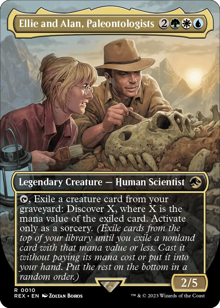 Ellie and Alan, Paleontologists (Borderless) [Jurassic World Collection] | Exor Games Bridgewater