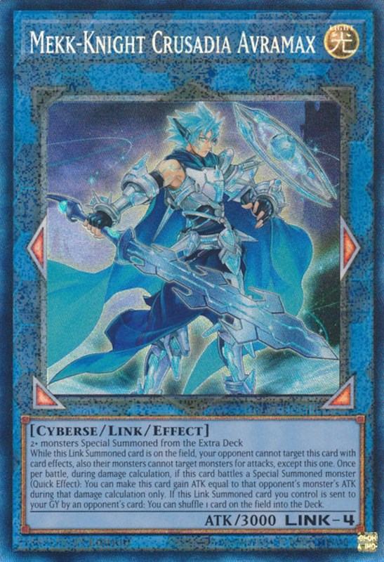 Mekk-Knight Crusadia Avramax [RA01-EN044] Prismatic Collector's Rare | Exor Games Bridgewater