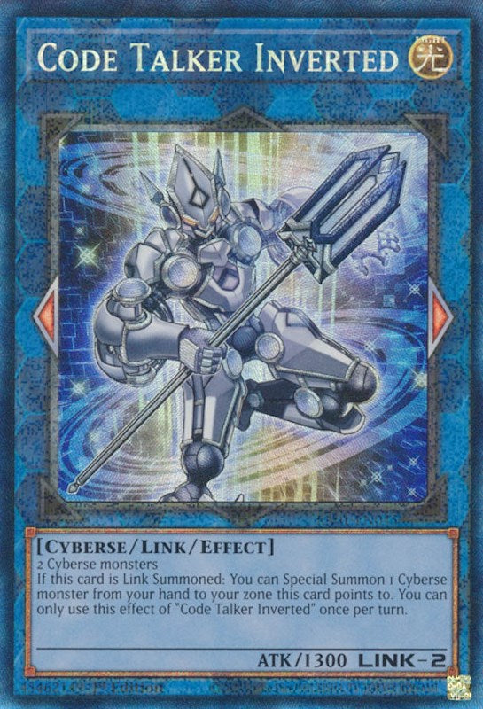 Code Talker Inverted [RA01-EN045] Prismatic Collector's Rare | Exor Games Bridgewater