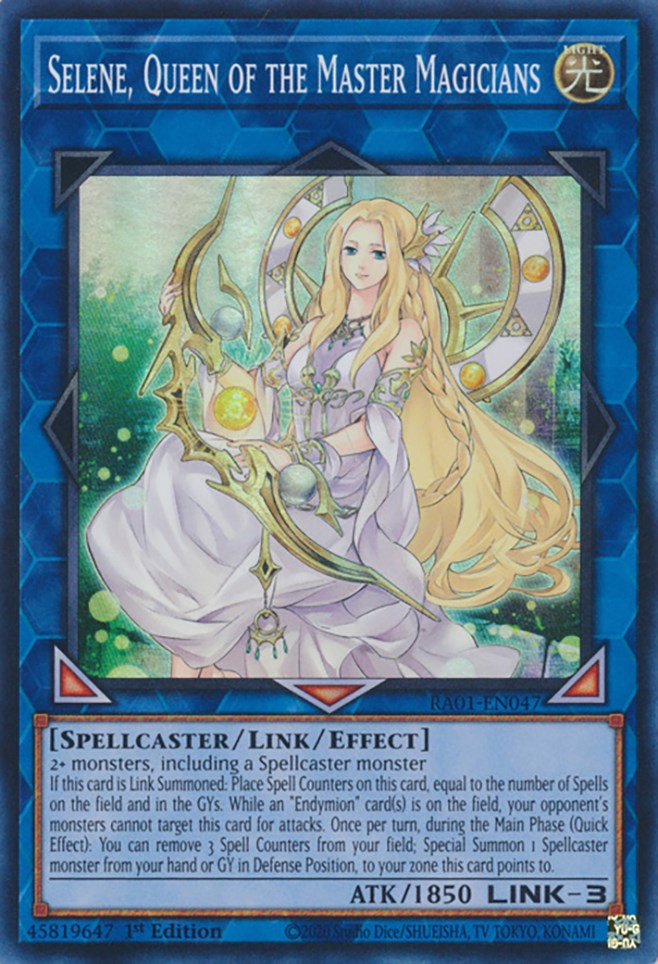 Selene, Queen of the Master Magicians [RA01-EN047] Super Rare | Exor Games Bridgewater