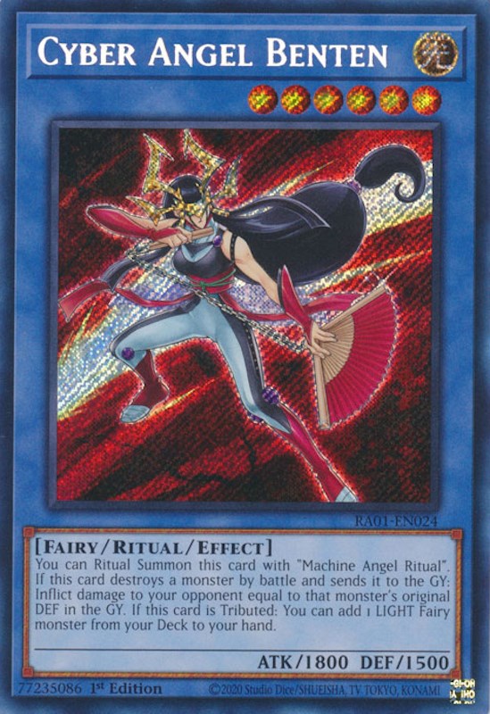 Cyber Angel Benten [RA01-EN024] Secret Rare | Exor Games Bridgewater