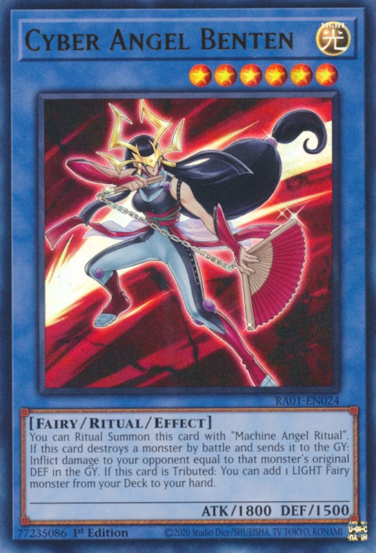 Cyber Angel Benten [RA01-EN024] Ultra Rare | Exor Games Bridgewater