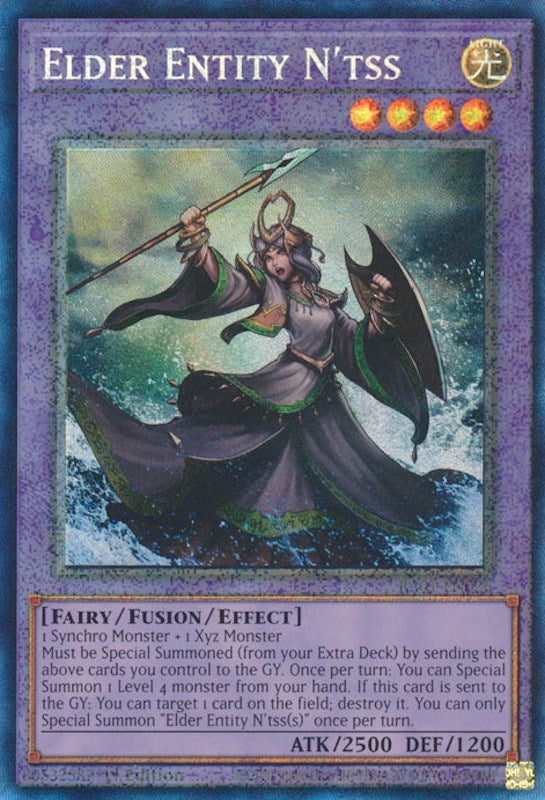 Elder Entity N'tss [RA01-EN026] Prismatic Collector's Rare | Exor Games Bridgewater