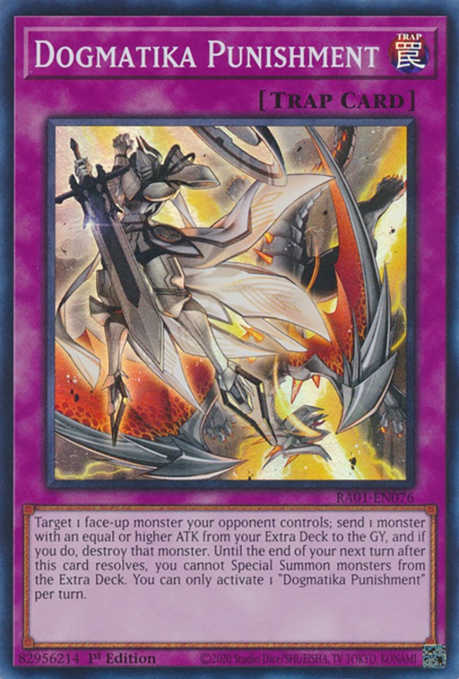 Dogmatika Punishment [RA01-EN076] Super Rare | Exor Games Bridgewater