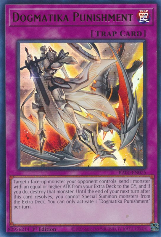 Dogmatika Punishment [RA01-EN076] Ultra Rare | Exor Games Bridgewater