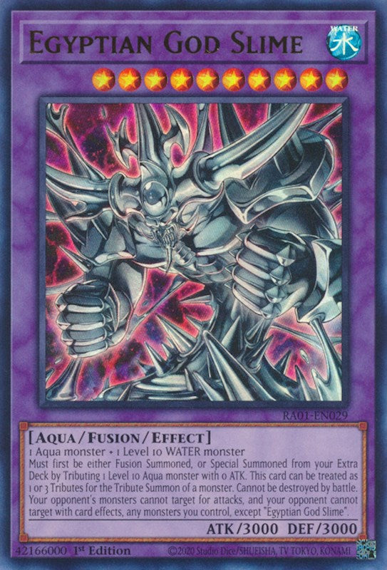 Egyptian God Slime [RA01-EN029] Ultra Rare | Exor Games Bridgewater