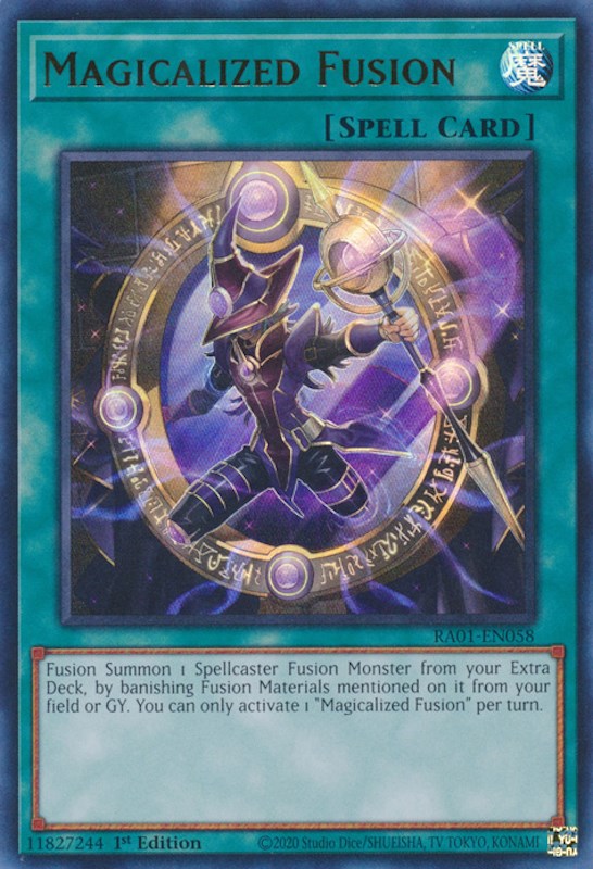 Magicalized Fusion [RA01-EN058] Ultra Rare | Exor Games Bridgewater