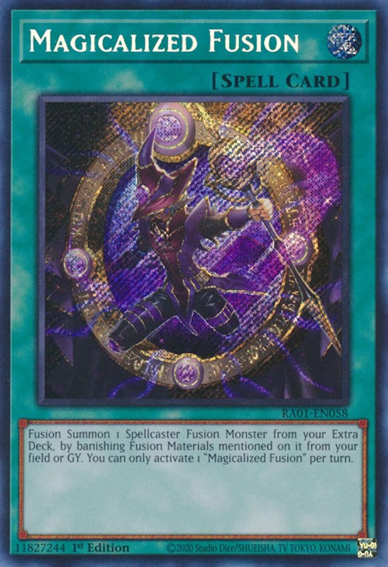 Magicalized Fusion [RA01-EN058] Secret Rare | Exor Games Bridgewater