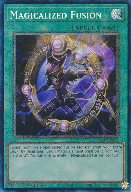 Magicalized Fusion [RA01-EN058] Prismatic Collector's Rare | Exor Games Bridgewater