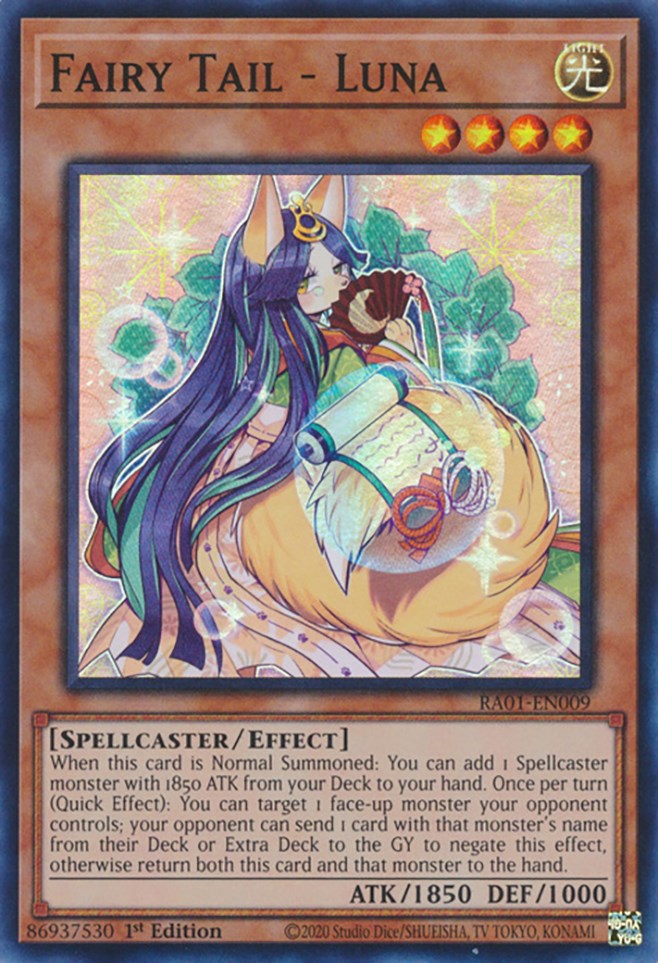 Fairy Tail - Luna [RA01-EN009] Super Rare | Exor Games Bridgewater