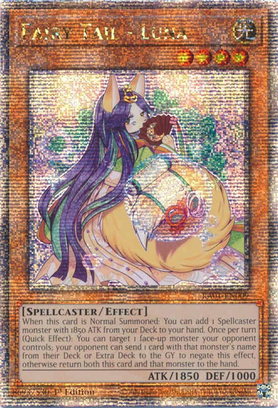 Fairy Tail - Luna [RA01-EN009] Quarter Century Secret Rare | Exor Games Bridgewater