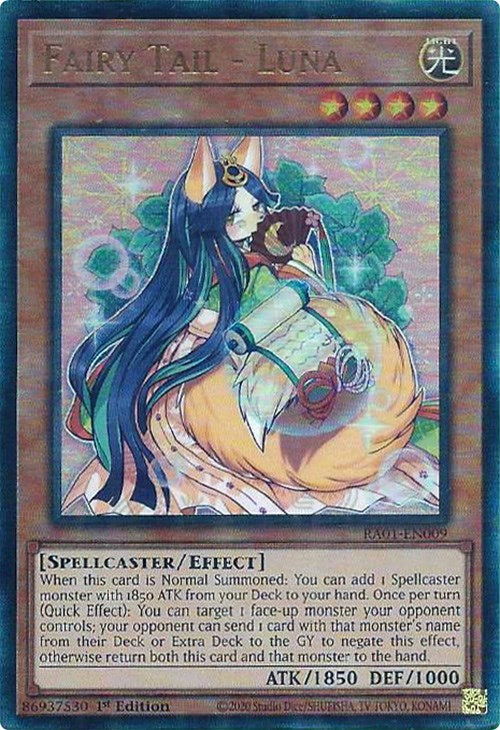 Fairy Tail - Luna [RA01-EN009] Prismatic Ultimate Rare | Exor Games Bridgewater