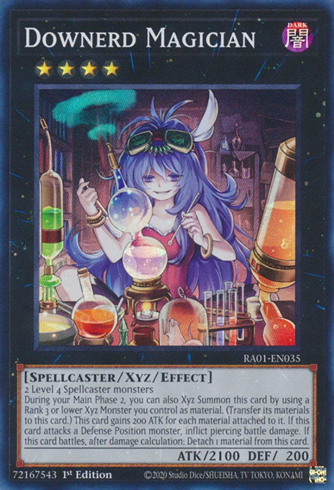 Downerd Magician [RA01-EN035] Super Rare | Exor Games Bridgewater