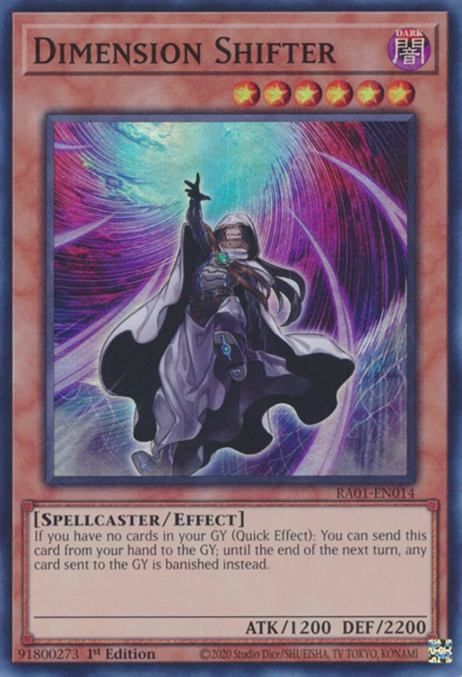 Dimension Shifter [RA01-EN014] Super Rare | Exor Games Bridgewater