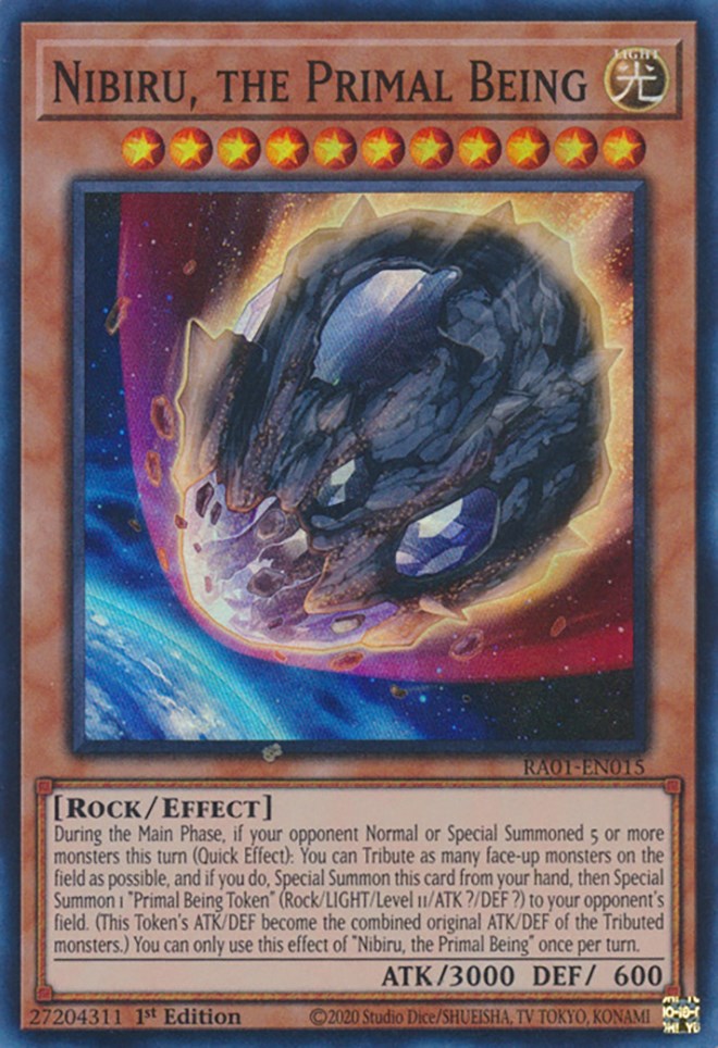 Nibiru, the Primal Being [RA01-EN015] Super Rare | Exor Games Bridgewater