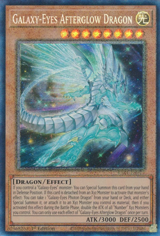 Galaxy-Eyes Afterglow Dragon [RA01-EN017] Prismatic Collector's Rare | Exor Games Bridgewater