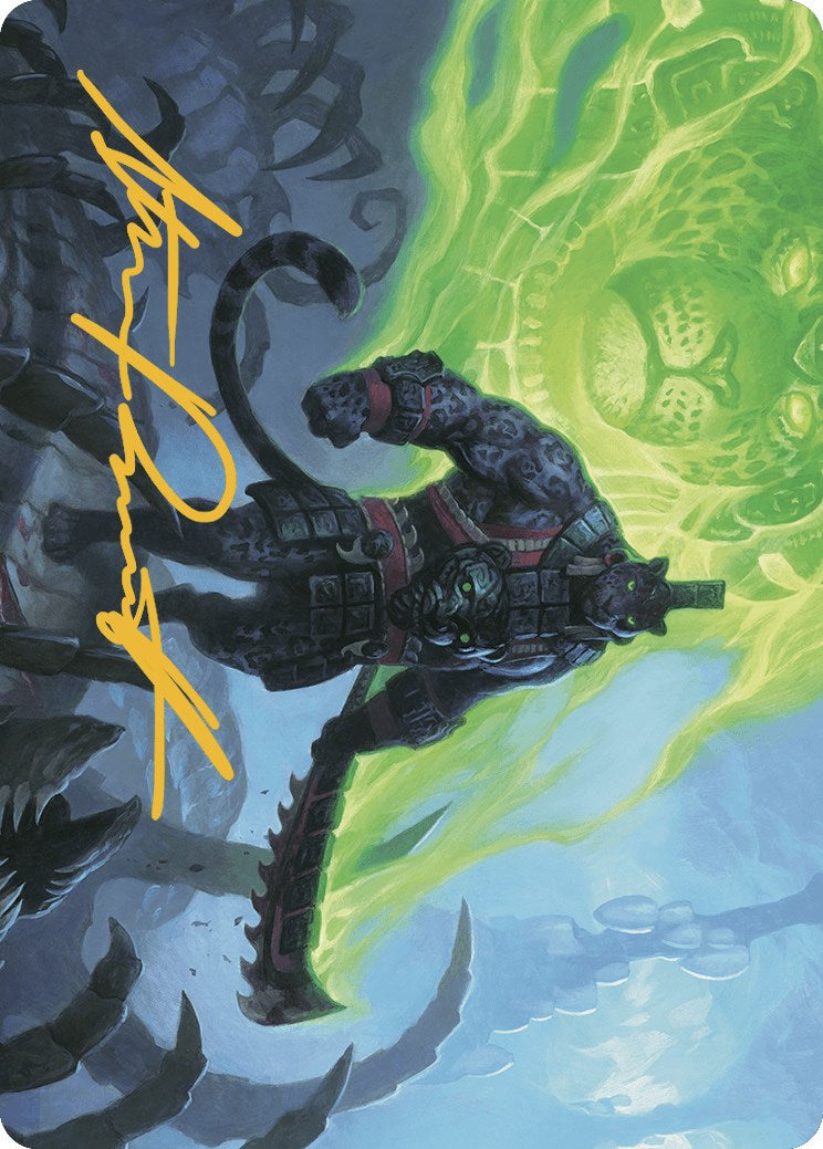 Malamet Veteran Art Card (Gold-Stamped Signature) [The Lost Caverns of Ixalan Art Series] | Exor Games Bridgewater