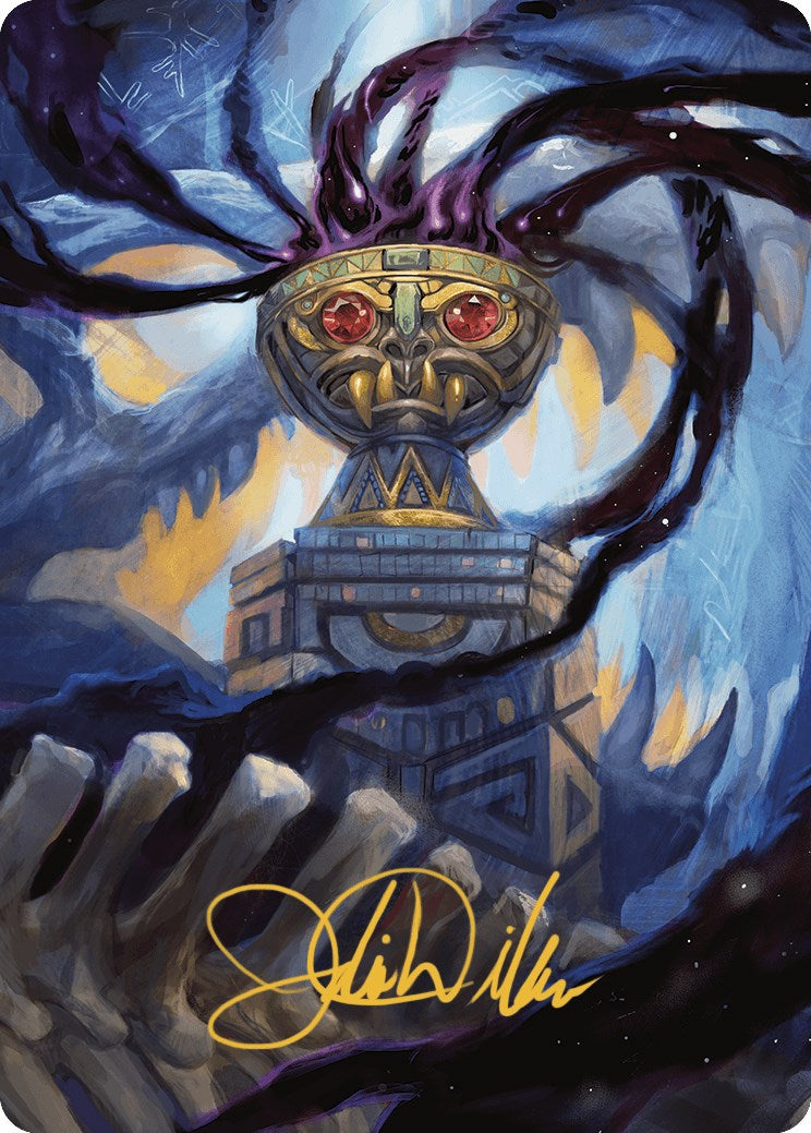Chalice of the Void Art Card (Gold-Stamped Signature) [The Lost Caverns of Ixalan Art Series] | Exor Games Bridgewater