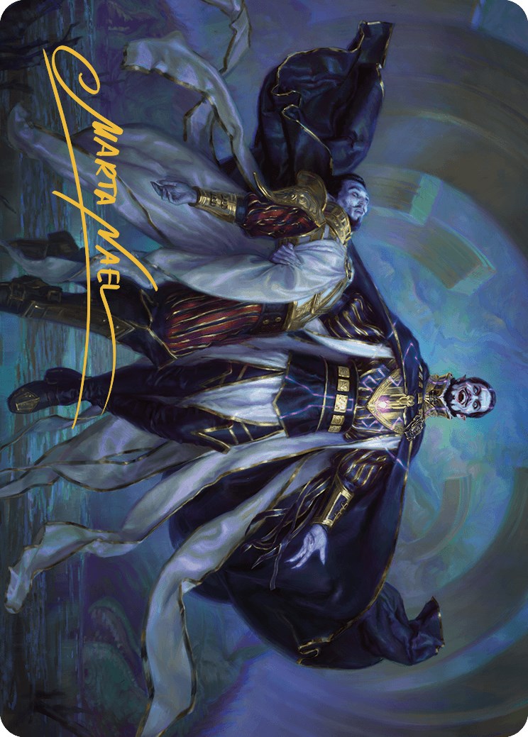 Vito, Fanatic of Aclazotz Art Card (Gold-Stamped Signature) [The Lost Caverns of Ixalan Art Series] | Exor Games Bridgewater