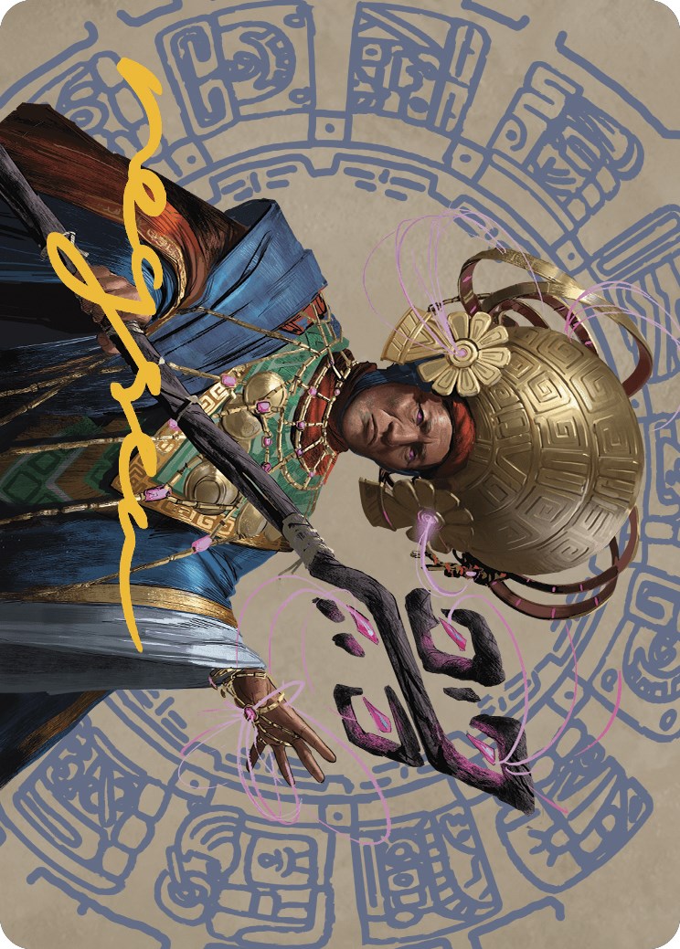 Akal Pakal, First Among Equals Art Card (46/81) (Gold-Stamped Signature) [The Lost Caverns of Ixalan Art Series] | Exor Games Bridgewater