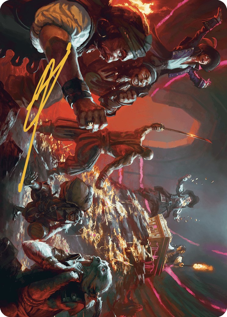 Hit the Mother Lode Art Card (Gold-Stamped Signature) [The Lost Caverns of Ixalan Art Series] | Exor Games Bridgewater