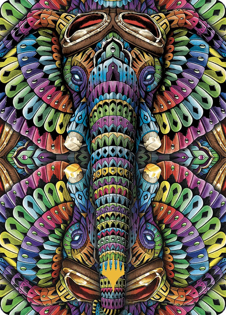 Quintorius Kand Art Card (51/81) (Gold-Stamped Planeswalker Symbol) [The Lost Caverns of Ixalan Art Series] | Exor Games Bridgewater