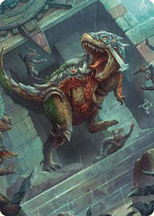 Carnage Tyrant Art Card [The Lost Caverns of Ixalan Art Series] | Exor Games Bridgewater