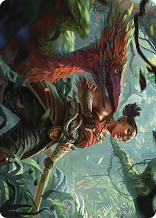 Wayta, Trainer Prodigy Art Card [The Lost Caverns of Ixalan Art Series] | Exor Games Bridgewater