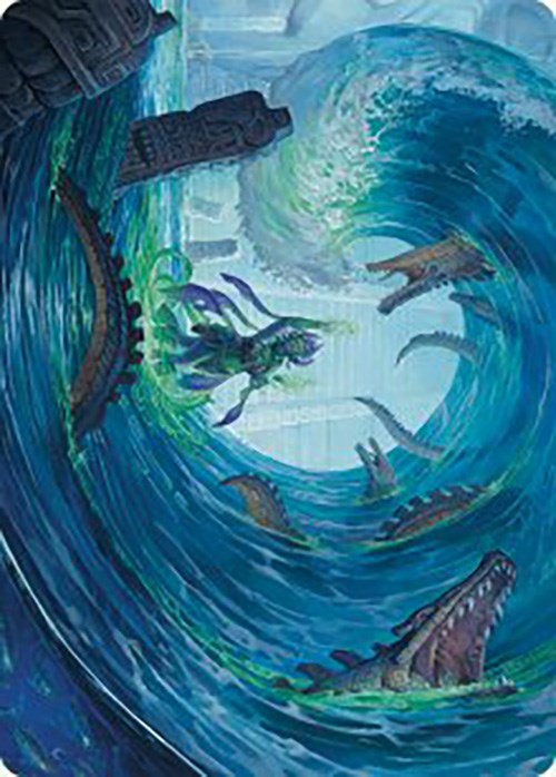 Wave Goodbye Art Card [The Lost Caverns of Ixalan Art Series] | Exor Games Bridgewater