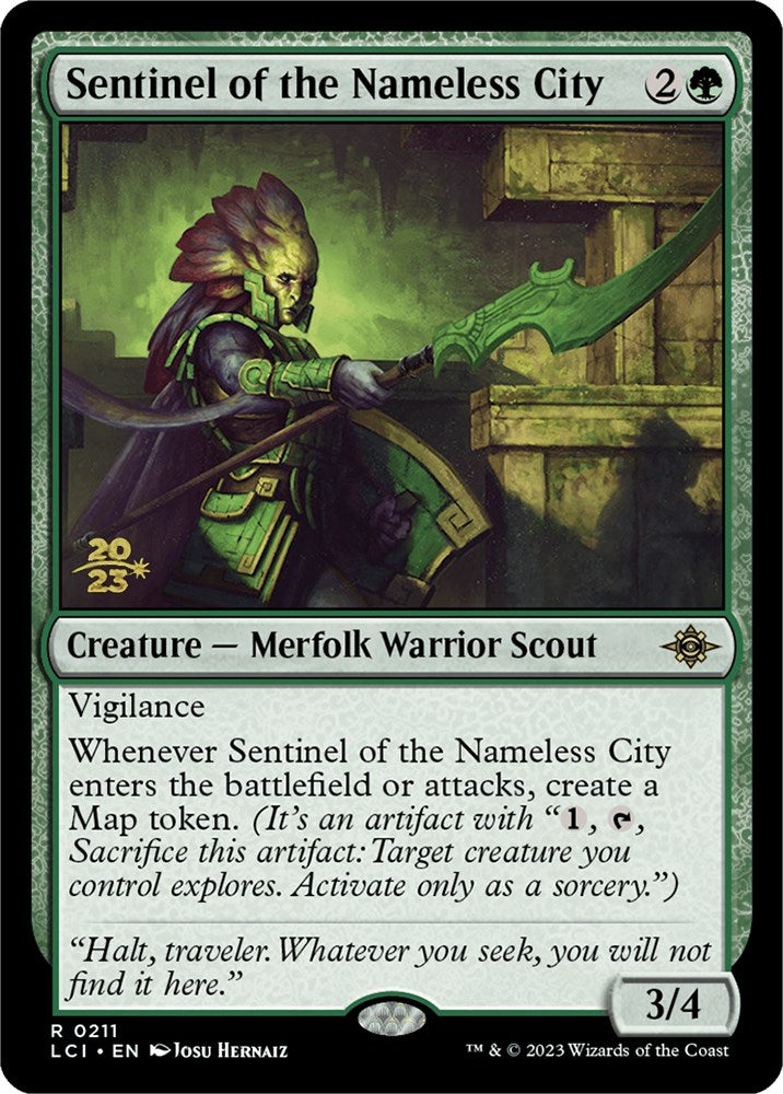 Sentinel of the Nameless City [The Lost Caverns of Ixalan Prerelease Cards] | Exor Games Bridgewater