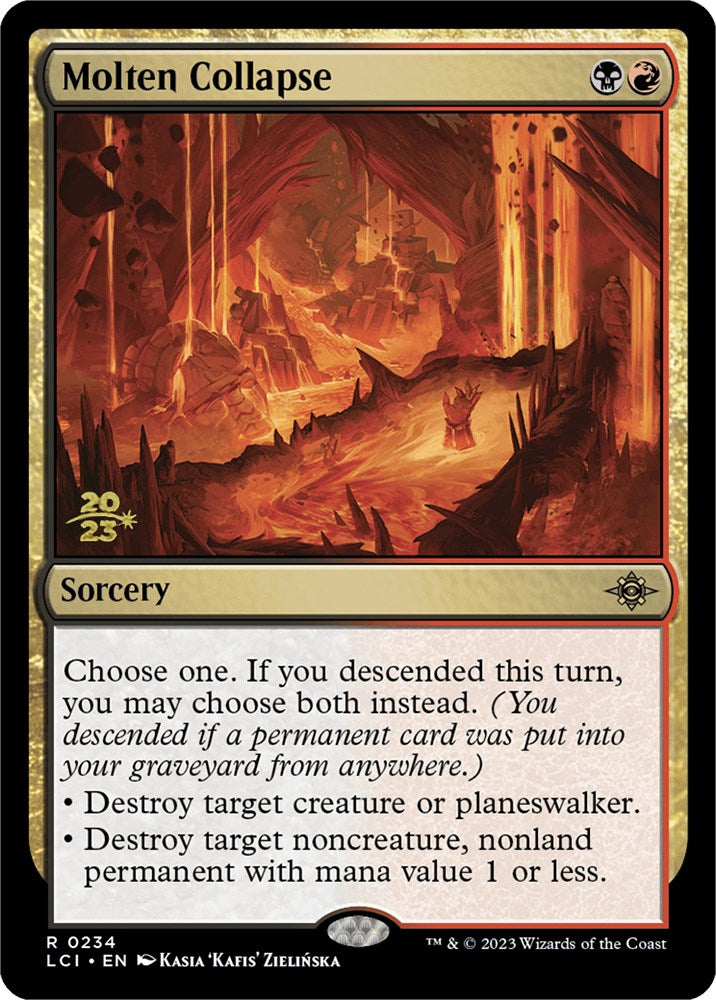 Molten Collapse [The Lost Caverns of Ixalan Prerelease Cards] | Exor Games Bridgewater