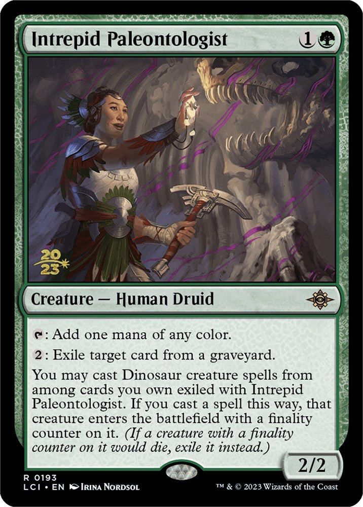 Intrepid Paleontologist [The Lost Caverns of Ixalan Prerelease Cards] | Exor Games Bridgewater