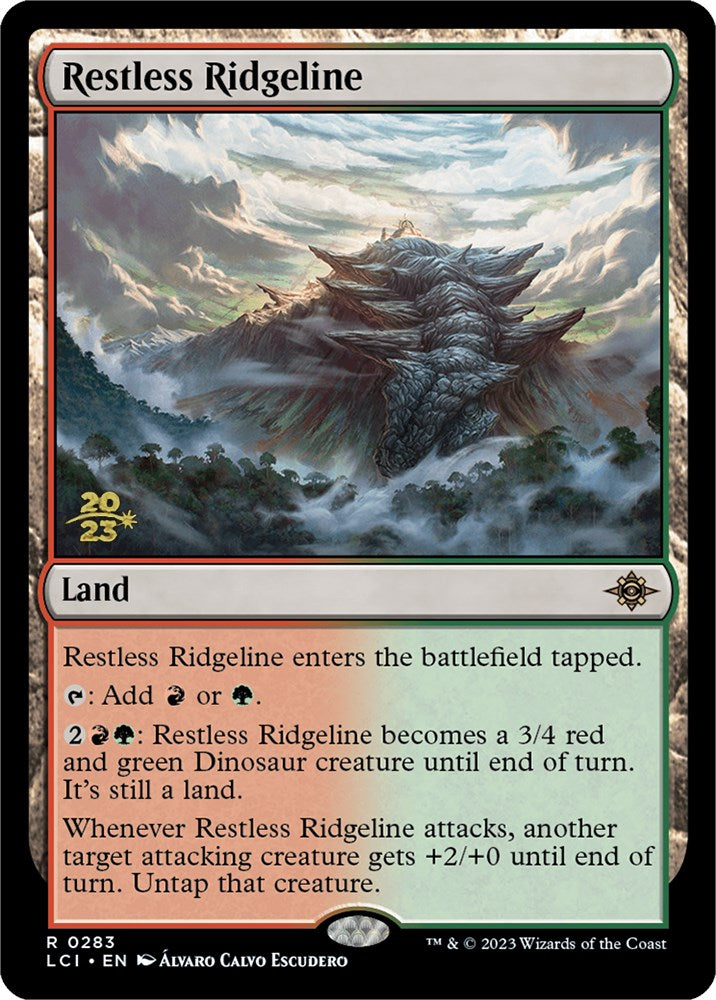 Restless Ridgeline [The Lost Caverns of Ixalan Prerelease Cards] | Exor Games Bridgewater