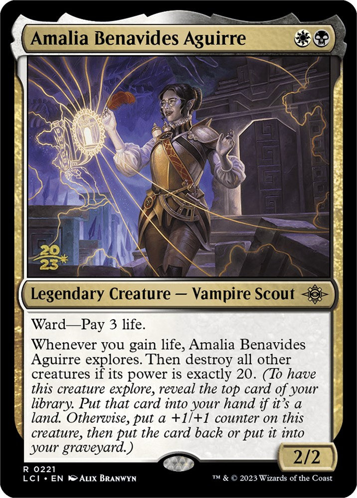 Amalia Benavides Aguirre [The Lost Caverns of Ixalan Prerelease Cards] | Exor Games Bridgewater