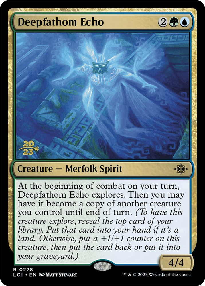 Deepfathom Echo [The Lost Caverns of Ixalan Prerelease Cards] | Exor Games Bridgewater