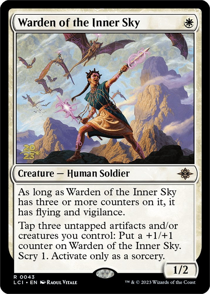 Warden of the Inner Sky [The Lost Caverns of Ixalan Prerelease Cards] | Exor Games Bridgewater