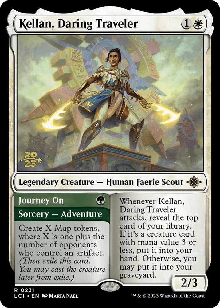 Kellan, Daring Traveler [The Lost Caverns of Ixalan Prerelease Cards] | Exor Games Bridgewater