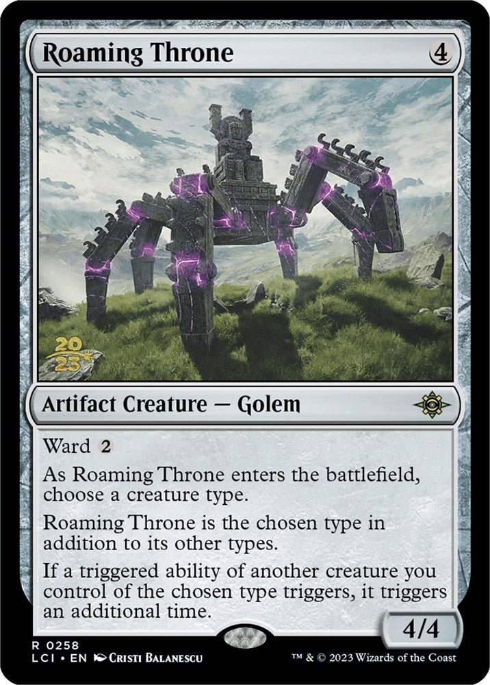 Roaming Throne [The Lost Caverns of Ixalan Prerelease Cards] | Exor Games Bridgewater